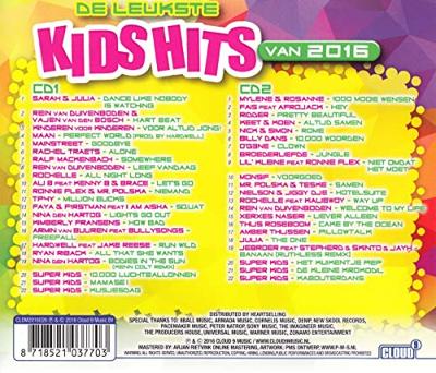 De Leukste Kids Hits Van 2016 - CD (8718521037703)