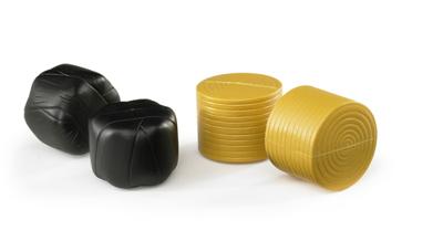 Bruder 4 Ronde Balen assorti 1:16