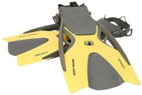 BODY SWIM FINS SIZE 43/46 YELLOW - thumbnail