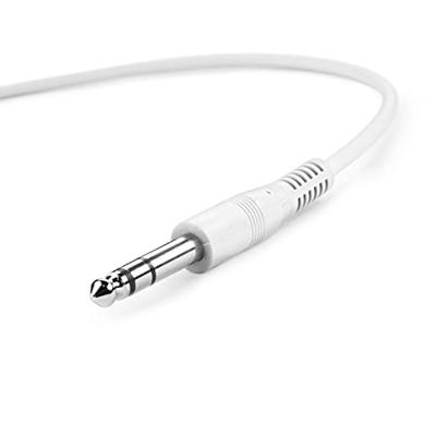 Adam Hall K3BVV0015SET Jackplug Audio Aansluitkabel [6x Jackplug male 6,3 mm (stereo) - 6x Jackplug male 6,3 mm (stereo)] 0.15 m Wit, Rood, Blauw, Groen, Geel,