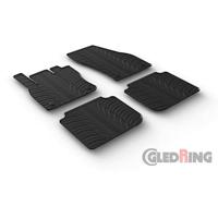 Rubbermatten passend voor Skoda Kodiaq 3/2017- (T-Design 4-delig + montageclips) GL0475 - thumbnail