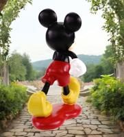 3D Garden Statue Walking Mickey Small 12x12x20 cm kerstornament Disney - Disney - thumbnail