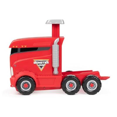Monster Jam transportwagen + monstertruck - thumbnail