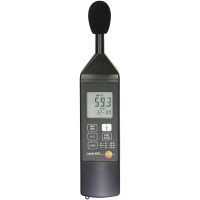 testo 815 Decibelmeter 32 - 130 dB 31.5 Hz - 8000 Hz testo 815 Decibelmeter 32 - 130 dB 31.5 Hz - 8000 Hz