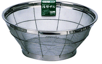 Stalen Rijst Vergiet - Tokyo Design Kitchen - 37.5 x 16 cm Stalen Rijst Vergiet - Tokyo Design Kitchen - 37.5 x 16 cm