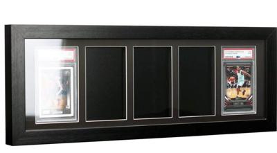 Evoretro Graded Card Display Frame for 5 PSA Graded Cards