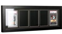 Evoretro Graded Card Display Frame for 5 PSA Graded Cards - thumbnail