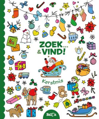 Kerstmis - Zoek en vind - Hardcover (9789403202921)