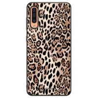 Samsung Galaxy A50/A30s hoesje - Golden wildcat - thumbnail