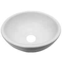 Wiesbaden Opzetwaskom Consilio Wastafel 20x20x9 cm Mat Wit - thumbnail