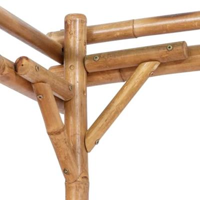 Pergola 170x170x220 cm bamboe - thumbnail