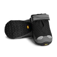 RUFFWEAR All-Terrain hondenlaarzen (set van 2), zeer kleine rassen, maat: 44 mm/1,75 inch, Obsidiaan zwart, Grip Trex, P15202-001175 - thumbnail