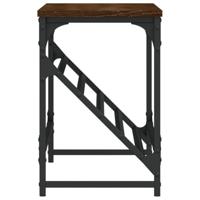 Schoenenrek 90x30x45 cm bewerkt hout bruineikenkleurig - thumbnail