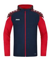 JAKO 6822 Jas Met Kap Performance - Marine/Rood - XXL - thumbnail
