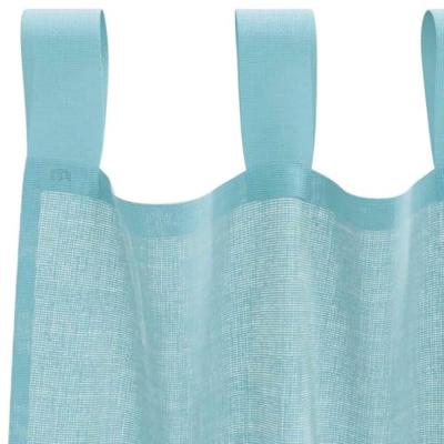 Gordijnen met lussen 2 st 140x225 cm turkoois