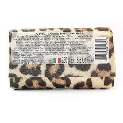 Nesti Dante Chic Animalier Bronze Leopard Zeep Nesti Dante Chic Animalier Bronze Leopard Zeep