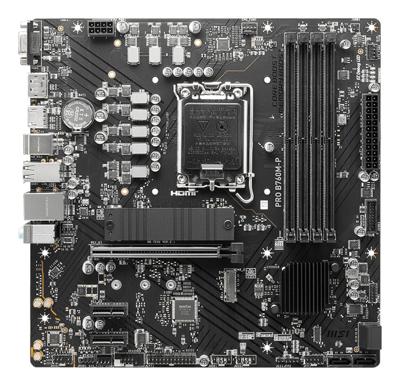 Moederbord Intel MSI PRO B760M-P Moederbord Intel MSI PRO B760M-P