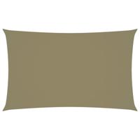 VidaXL Zonnescherm rechthoekig 3x6 m oxford stof beige - thumbnail
