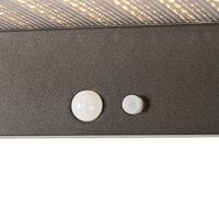 QAZQA Buiten wandlamp donkergrijs incl. LED en dimlicht op solar - - thumbnail