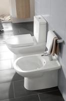 Villeroy & Boch O.novo Compact duoblokreservoir met zij en achteraansluiting wit 5788s101 - thumbnail