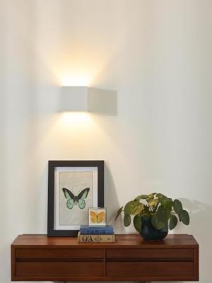 Lucide GIPSY - Wandlamp - 1xG9 - Wit