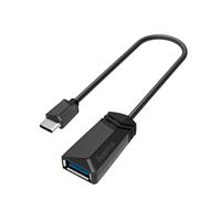 Hama USB-C-OTG-Adapter Cable to USB-A, USB 3.2 Gen1, 5 Gbps Kabel Zwart - thumbnail