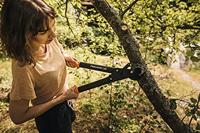 Fiskars PowerStep L85 snoeischaar Aambeeld Oranje - thumbnail