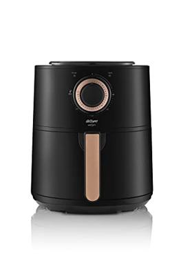 arzum AR2062-G Airfryer 4 l 1350 W Oververhittingsbeveiliging, Anti-aanbaklaag Zilver, Zwart