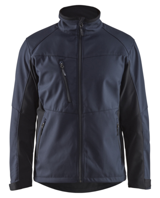 Blåkläder Softshell Jack 49502516 | Donker marineblauw/Zwart | Maat XXL - 7330509534960 Blåkläder Softshell Jack 49502516 | Donker marineblauw/Zwart | Maat XXL - 7330509534960