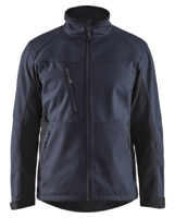 Blåkläder Softshell Jack 49502516 | Donker marineblauw/Zwart | Maat XXL - 7330509534960 - thumbnail