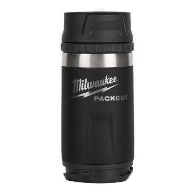 Milwaukee PACKOUT™ Fles met Drinkdop | 355 ml | Zwart - 4932498978