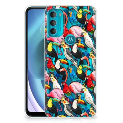 Motorola Moto G71 5G | TPU Hoesje | Birds Motorola Moto G71 5G | TPU Hoesje | Birds