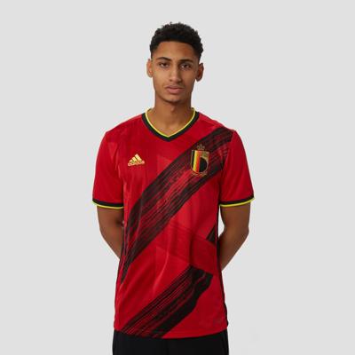 België Shirt Thuis Senior 2020-2021 - Maat S - Kleur: Rood | Soccerfanshop