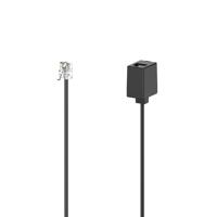 Hama Telefoon (analoog) Verlengkabel [1x RJ11-stekker - 1x RJ11-bus] 6 m Zwart - thumbnail