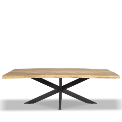 Eettafel (220x110cm - spinpoot) Yucca Eettafel (220x110cm - spinpoot) Yucca