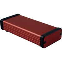 Hammond Electronics 1455C1201RD Profielbehuizing 120 x 54 x 23 Aluminium Rood 1 stuk(s) - thumbnail
