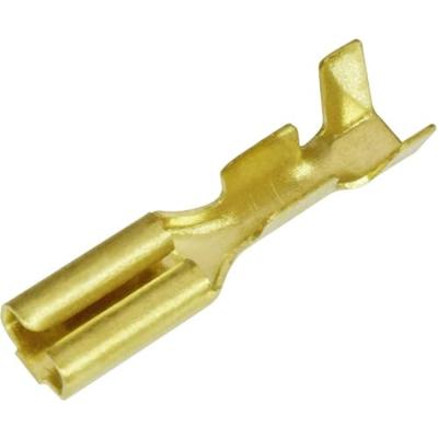 Quadrios 1908C180 Assortiment kabelschoenen 0.50 mm² - 1 mm² Messing, Transparant 100 onderdelen