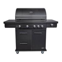 Boretti Imperatore Nero 4B gas barbecue - thumbnail