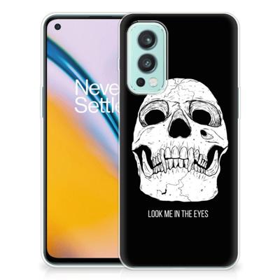 Silicone Back Case OnePlus Nord 2 5G Skull Eyes Silicone Back Case OnePlus Nord 2 5G Skull Eyes