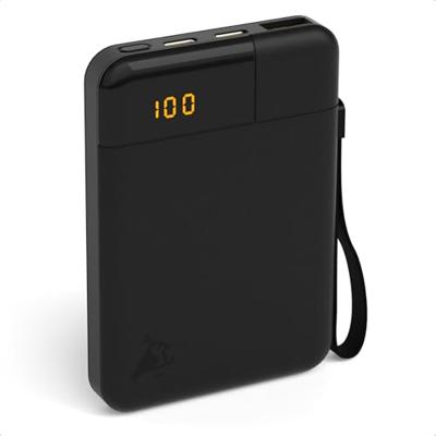 Aqiila Powerbird B5B Powerbank 5000 mAh LiPo USB-A, USB-C Zwart