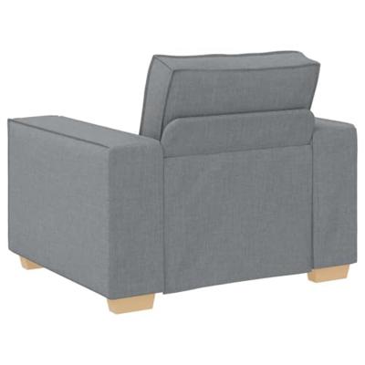 Sofa Stoel Lichtgrijs 60 cm Stof Sofa Stoel Lichtgrijs 60 cm Stof