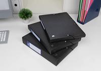 Elastobox oxford top file+ a4 25mm zwart | 12 stuks - thumbnail