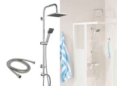 Saniscape Spring opbouw regendouche chroom