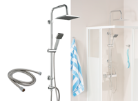 Saniscape Spring opbouw regendouche chroom - thumbnail