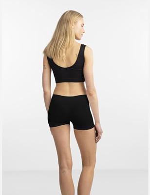 Dames short naadloos - London - Broekje onder jurk - Boxershort lange pijpjes