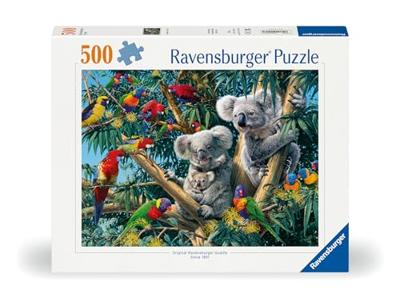 Ravensburger puzzel Koalas in de boom 500 stukjes Ravensburger puzzel Koalas in de boom 500 stukjes
