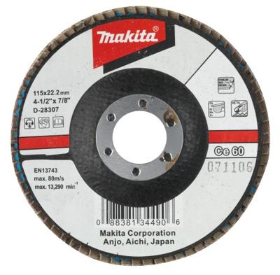 Makita Accessoires Lamellenschuursch. 115x22 K80 - D-28313 Makita Accessoires Lamellenschuursch. 115x22 K80 - D-28313