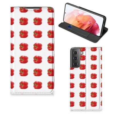 Samsung Galaxy S21 | Flip Style Cover | Paprika Red