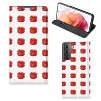 Samsung Galaxy S21 | Flip Style Cover | Paprika Red - thumbnail