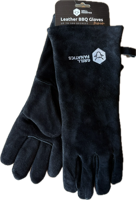 Grill Fanatics leren bbq handschoenen - thumbnail